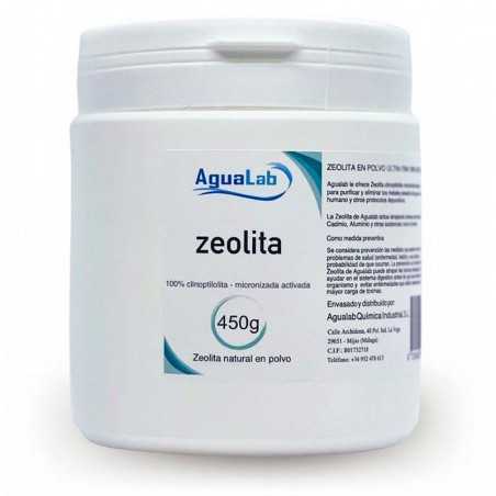 Zeolita Clinoptilolita En Polvo ALTA CALIDAD - 450g AGUALAB